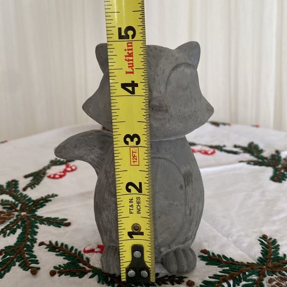 Fox grey cement small heavy statue! Sculpture! - Picture 9 of 13